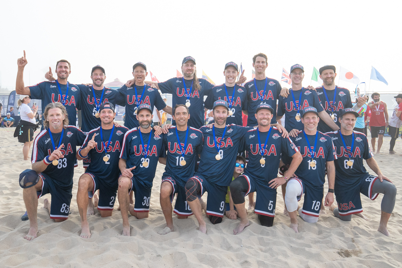 USA Ultimate on X: 🇺🇸 2-0! Team USA in the grand masters open division  closes day one on a win, defeating Philippines at 2023 @wfdf_wbuc!  #USAUltimate